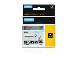Dymo Rhino etichette industriali in vinile autoadesive 24mm x 5,5m grey