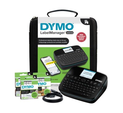 Dymo portable label printer LabelManager 640CB - carrying case set