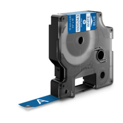 Dymo Rhino etichette industriali in vinile autoadesive  12mm x 5,5m blu