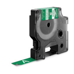 Dymo Rhino etichette industriali in vinile autoadesive  12mm x 5,5m verde