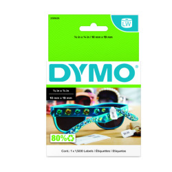 Dymo price labels (so-called jewelry labels) - 54 mm x 11 mm (single 10 x 19 mm)