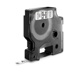 Dymo D1 Standardetiketten, 6mm x 7m black/white