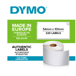Rotoli etichette 101mm x 54mm - bianco