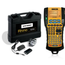 Industrial portable Label printer Dymo RHINO 5200 Hard Case Kit