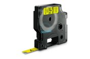 Etichette Cassette Dymo D1 9mm x 7m black/yellow