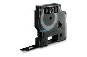 Etichette Cassette Dymo D1  12 mm x 7m white/black