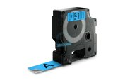 Dymo D1 Standard Labels 19mm x 7m black/blue