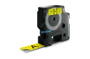 Etichette Cassette Dymo D1 19mm x 7m black/yellow
