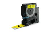 Dymo D1 Standard Labels 19mm x 7m black/yellow