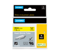 Rhino Heat shrink tube 24mm x 1,5m yellow