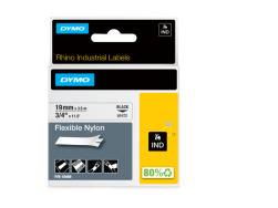 Rhino IND Flexible Nylon Labels 19mm x 3,5m (18489)