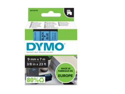 Dymo D1 Standard Labels 9mm x 7m black/blue
