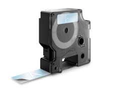 Dymo D1 Standard Labels 19mm x 7m white/transparent