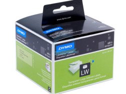 Dymo LabelWriter Large Address Labels 89 x 26 mm - transparent