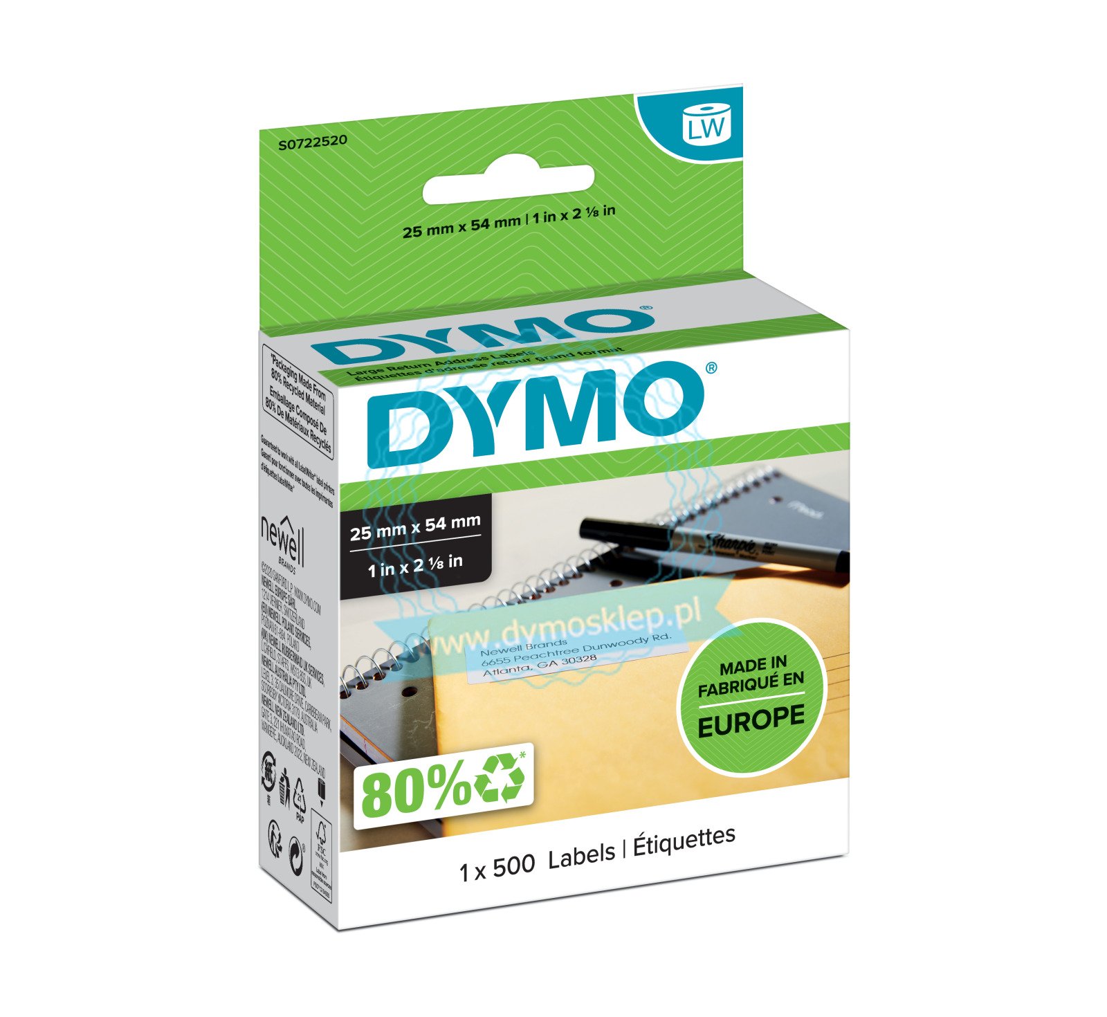 Dymo LW Shipping Labels - White