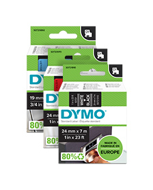 Plastic Labels Dymo D1